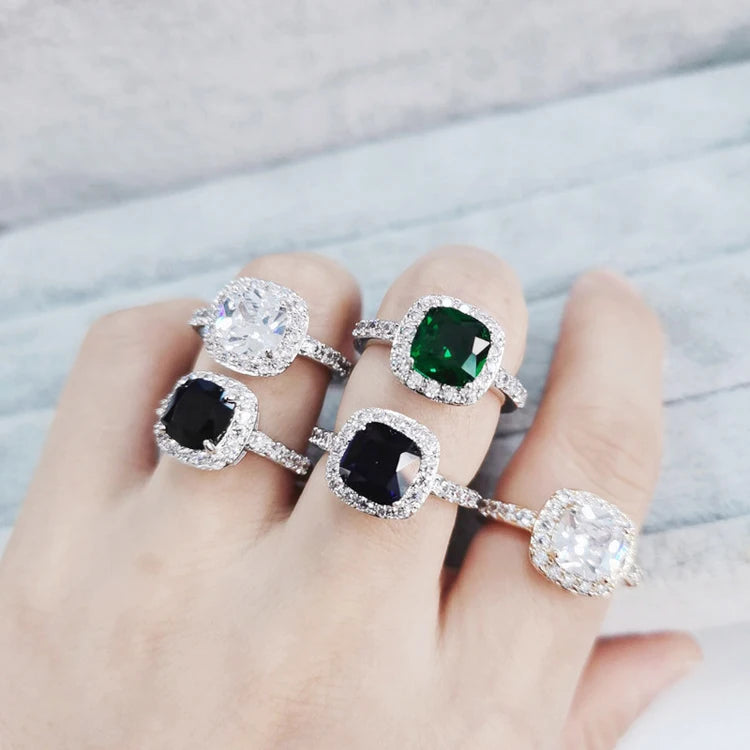 Anel Anillos Bague Novidade em Anéis de Casamento para Mulher