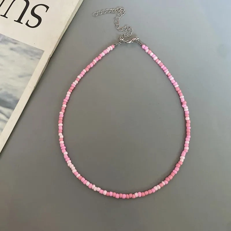 Colar boémia em missangas