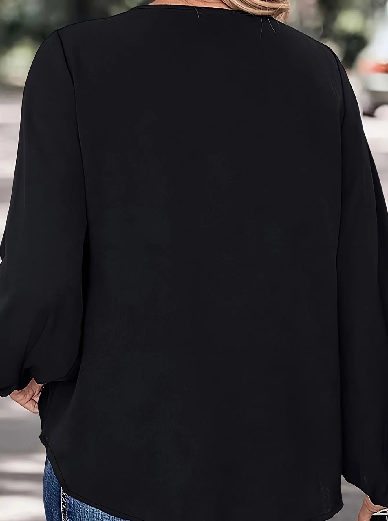 Blusa de mulher plus size