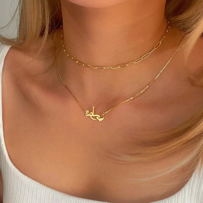 Colares com nome em árabe para mulher