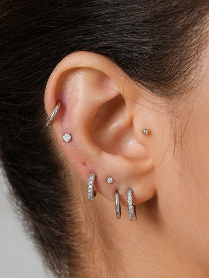 Conjunto de 10 pares de brincos