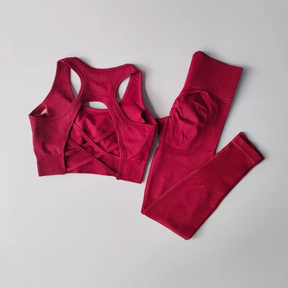 Conjunto de ioga para mulher