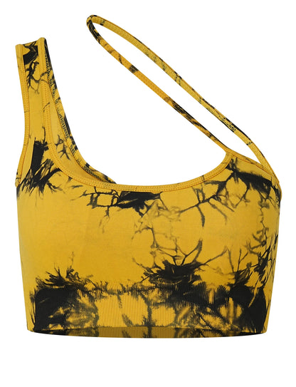 Conjunto tie-dye amarelo