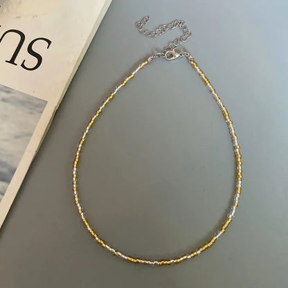 Colar boémia em missangas