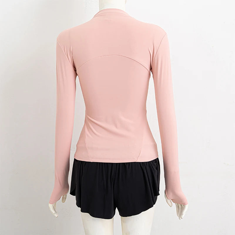 Casaco corta-vento para ioga