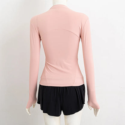 Casaco corta-vento para ioga