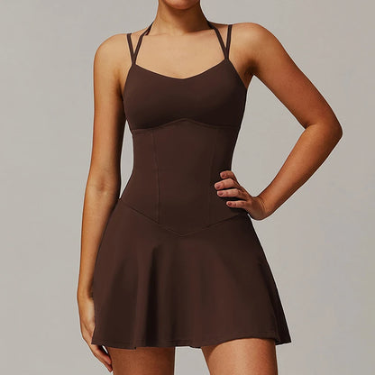 Vestido desportivo de secagem rápida