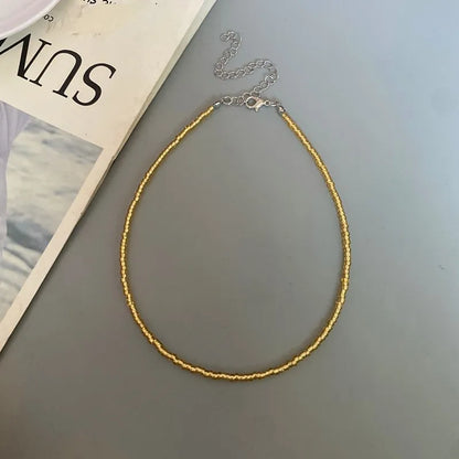 Colar boémia em missangas