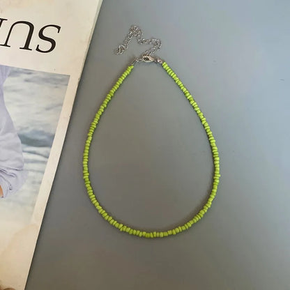 Colar boémia em missangas