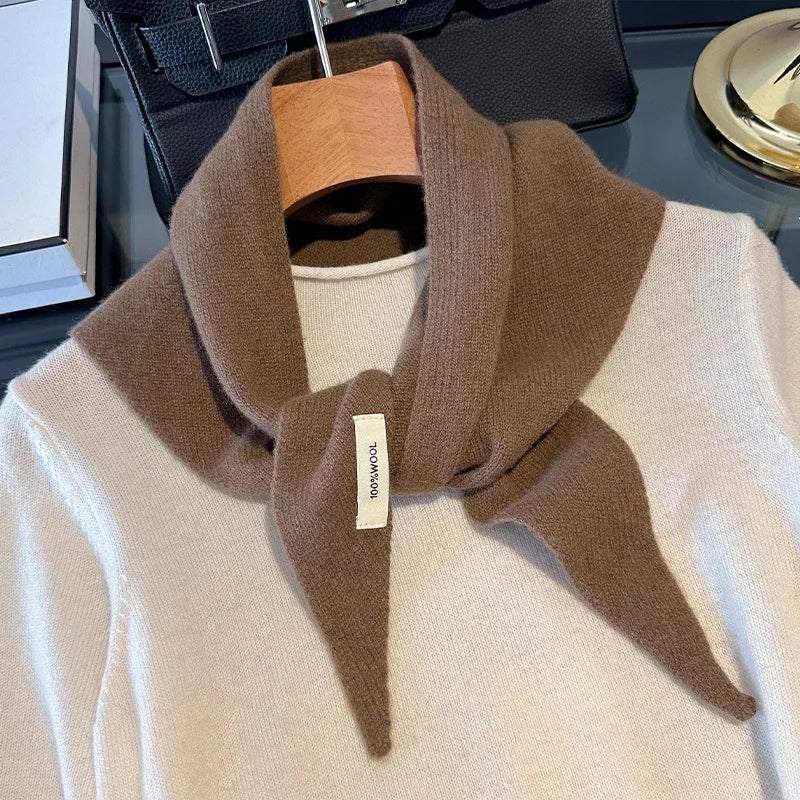 Lenço de inverno para mulher 100% lã