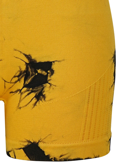 Conjunto tie-dye amarelo