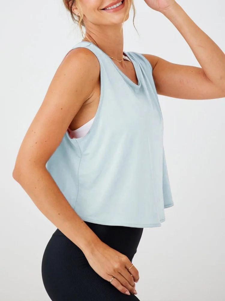 Camisola de verão respirável