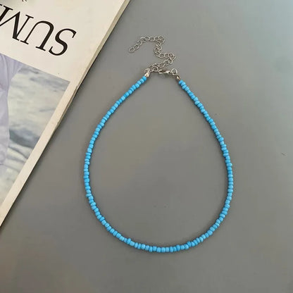 Colar boémia em missangas