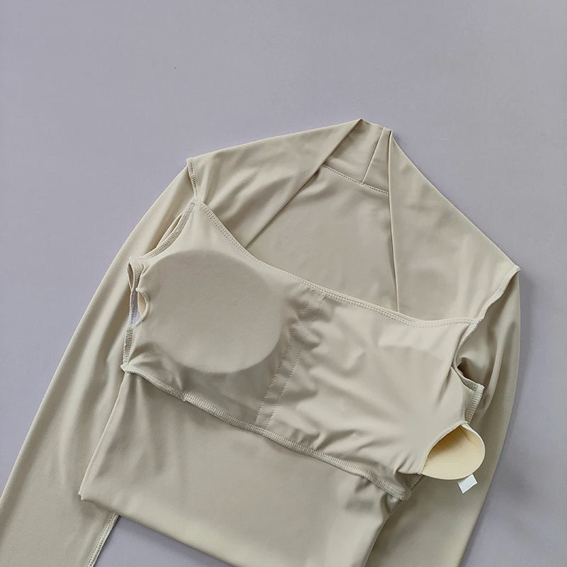 Top desportivo com suporte para o peito