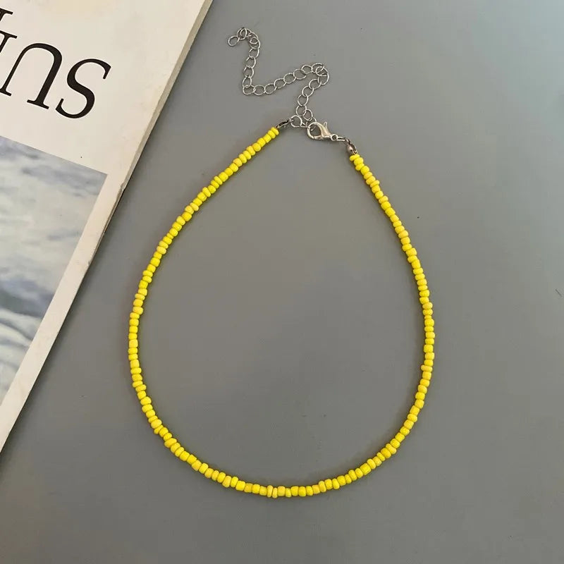 Colar boémia em missangas