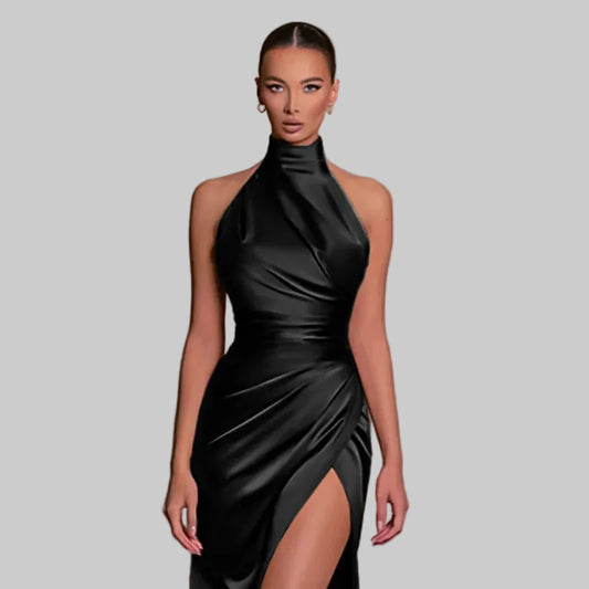 Vestido elegante comprido