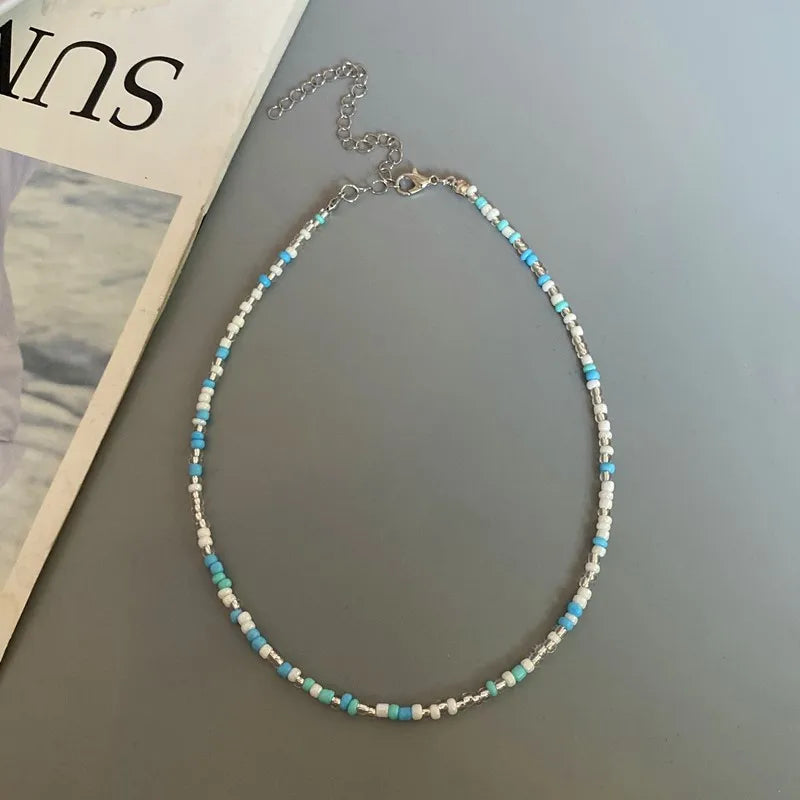 Colar boémia em missangas