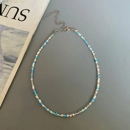 Colar boémia em missangas