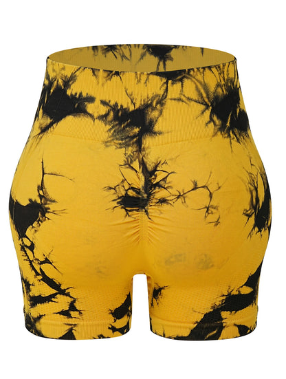 Conjunto tie-dye amarelo