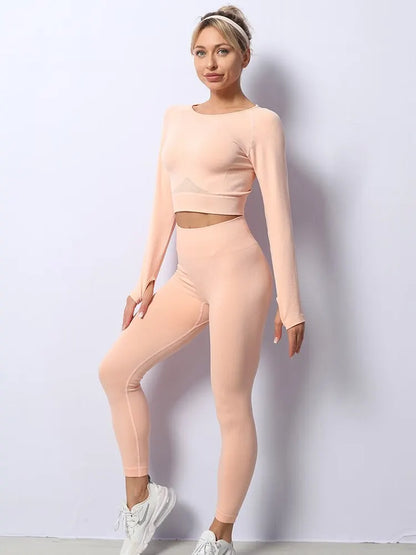 Conjunto de Yoga de 2 Peças para Treino