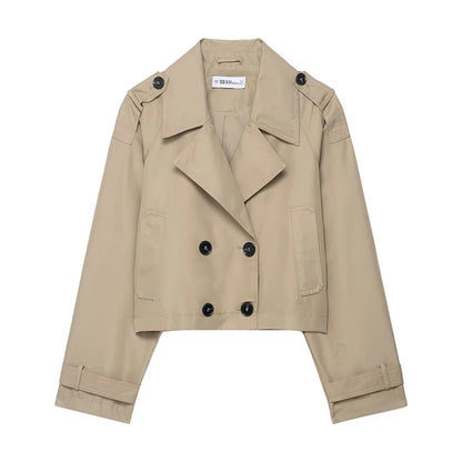 Casaco Trench Coat Curto