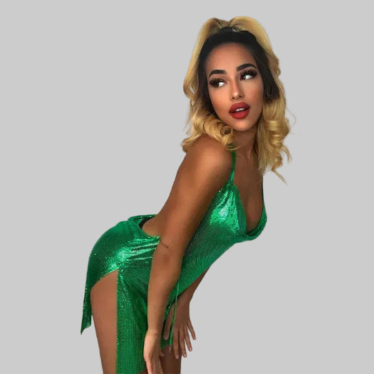 Vestido curto elegante e sexy