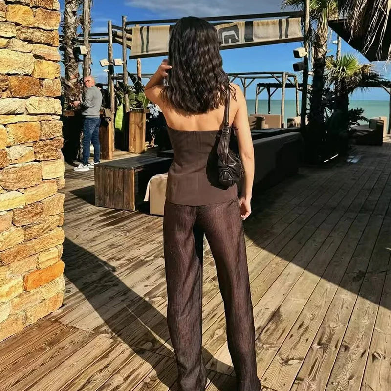 Tops de alças elegantes