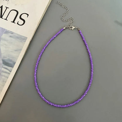 Colar boémia em missangas