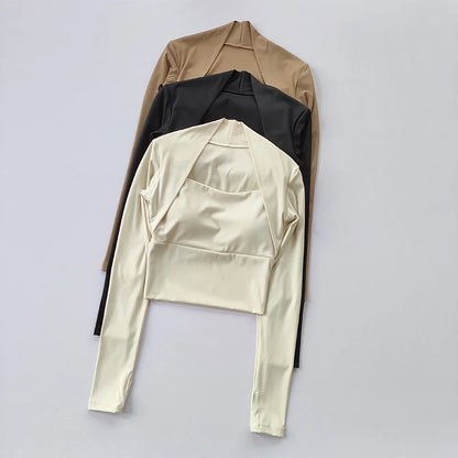 Top desportivo com suporte para o peito