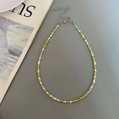 Colar boémia em missangas