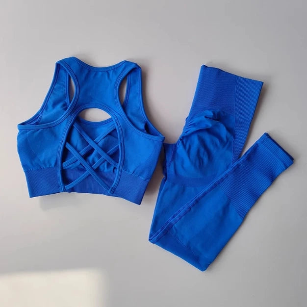 Conjunto de ioga para mulher