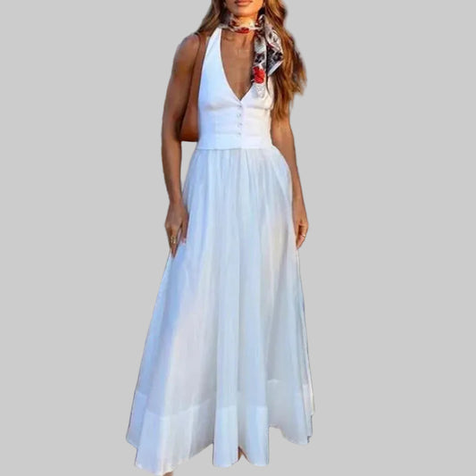 Vestidos com Decote em V Profundo