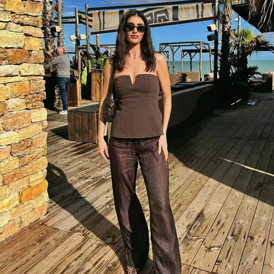 Tops de alças elegantes