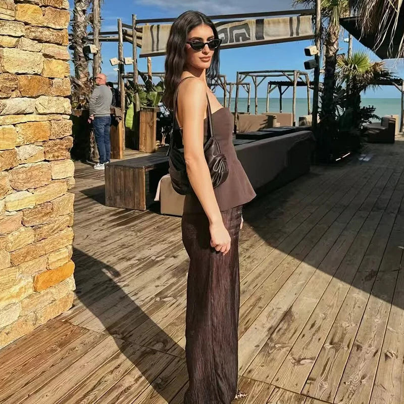 Tops de alças elegantes