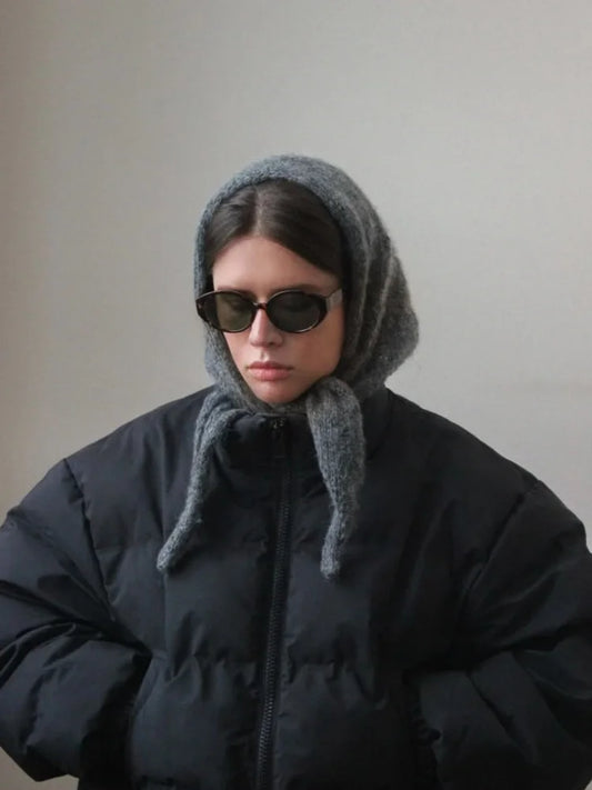 Lenço de inverno para mulher 100% lã