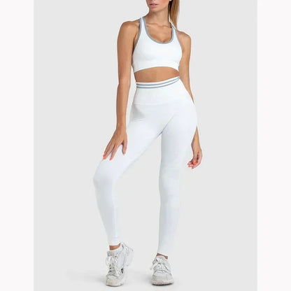 Conjunto de Yoga Sem Costura