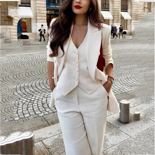 Conjunto Elegante de três peças