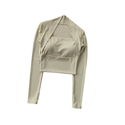 Top desportivo com suporte para o peito