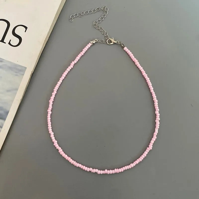 Colar boémia em missangas