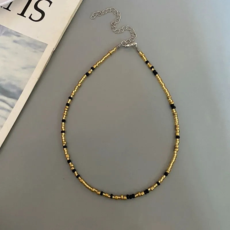 Colar boémia em missangas