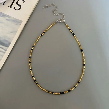 Colar boémia em missangas