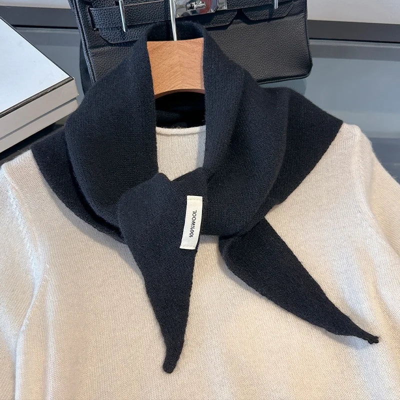 Lenço de inverno para mulher 100% lã