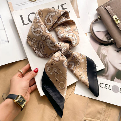 Lenço de seda para pescoço