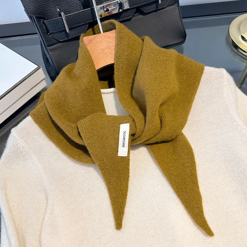 Lenço de inverno para mulher 100% lã