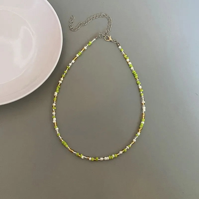 Colar boémia em missangas